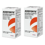 Adeforte Crescimento De Cabelo Ampola Oral 3ml Kit C 02