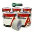 Adere Fita Crepe Larga Uso Geral E Pintura 48mm X 50m Kit 10 Unidade