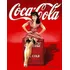 Adesivo - Pin Up Coca Cola - Art & Decor -  33 Cm X 48 Cm