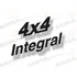 Adesivo 4x4 Integral Para Lada Niva