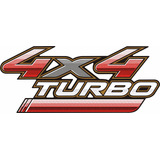 Adesivo 4x4 Turbo Hilux