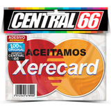 Adesivo Aceitamos Xerecard Resinado