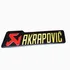 Adesivo Akrapovic Ponteira Escapamento Alta Temperatura 10cm