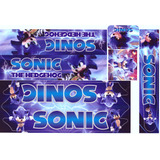 Adesivo Bicicleta Infantil Sonic