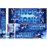 Adesivo Bicicleta Infantil Sonic