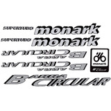 Adesivo Bicicleta Monark Barra