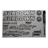 Adesivo Bicicleta Sundown Top