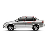 Adesivo Blackout Coluna Texturizado Corsa Sedan Classic 4p