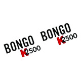 Adesivo Bongo K2500 Caminhão Kia 2018 2019  par 