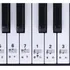 Adesivo C  Notas Musicais P  Aprender Piano Teclado Orgão
