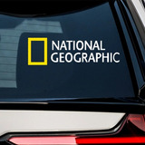 Adesivo Carro National Geographic 24x7 Cm 02 Unidades