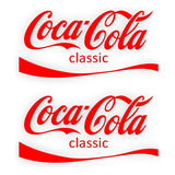 Adesivo Coca Cola - 2 Unidades - Ideal Para Barril De 5 L