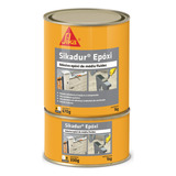 Adesivo Cola Concreto Trinca Sikadur Epoxi 1kg Bicomponente