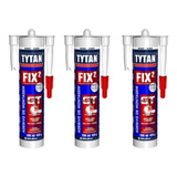 Adesivo Cola Super Forte Fix2 Gt Tytan 423g Kit 3 Unidades