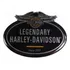 Adesivo Compatível Harley Davidson Resinado 15x11 Cms Rs28 Cor Harley Davidson Vermelho Legendary Resinado