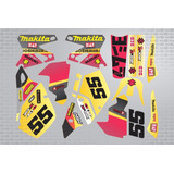 Adesivo Compativel Moto Cross