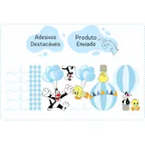 Adesivo Cute Baby Baloes