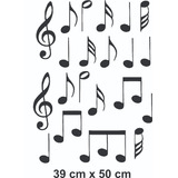 Adesivo De Parede Musica
