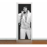 Adesivo De Porta Elvis