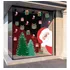 Adesivo Decoração Natal Arvore Pinheiro Papai Noel 95x95cm