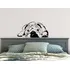 Adesivo Decorativo Animal Cachorro Bulldog Inglês Deitado Cor Preto
