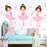 Adesivo Decorativo Trio Bailarinas