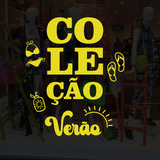 Adesivo Decorativo Vitrine Colecao