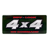 Adesivo Emblema 4x4 Grizzly