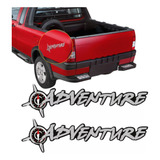 Adesivo Emblema Adventure Fiat