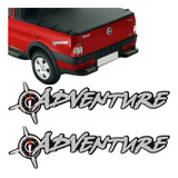 Adesivo Emblema Adventure Fiat
