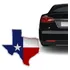Adesivo Emblema Bandeira Texas Resinado