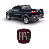 Adesivo Emblema Da Maçaneta Tampa Traseira Fiat Strada