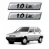 Adesivo Emblema Fiat Uno Mille 1.0 I.e. Resinado