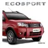Adesivo Emblema Letreiro Capô Ecosport Cromado 2003 A 2010 