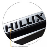 Adesivo Emblema Overbumper Hilux