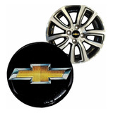 Adesivo Emblema Resinado Chevrolet Diâmetro 48mm Malagrade.
