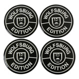Adesivo Emblema Roda Resinado Volkswagen 55mm Cl67 Fgc