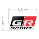Adesivo Emblema Toyota Racing
