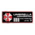 Adesivo Emblema Umbrella Corporation Resident Evil Japan Us5