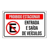 Adesivo Entrada E Saida