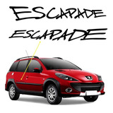 Adesivo Escapade Peugeot 206