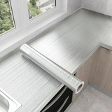 Adesivo Escovado Inox Geladeira
