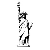 Adesivo Estatua Da Liberdade