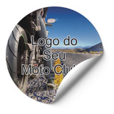 Adesivo Etiqueta Moto Clube