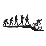 Adesivo Evolucao Bike Mountain