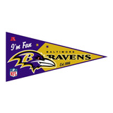 Adesivo Externo   Baltimore Ravens   20cm X 10cm