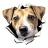 Adesivo Externo De Racas De Cachorro Para Decorar (28cm)