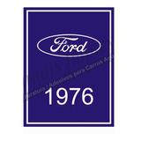 Adesivo Externo Ford 1976