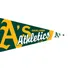 Adesivo Externo   Oakland Athletics   20cm X 10cm