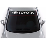 Adesivo Faixa Parabrisa Carro Decorativo Esportivo Toyota